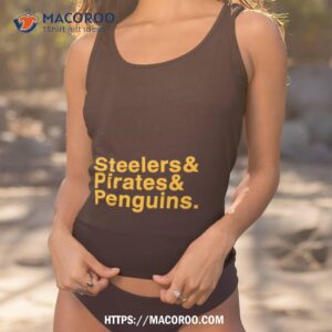 Pittsburgh Sports Teams Steelers Pirates Penguins Shirt