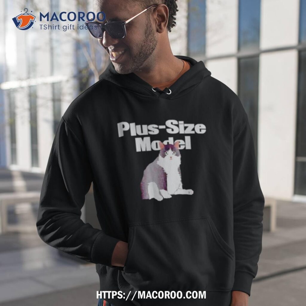 Plus Size Model Cade Cat Shirt