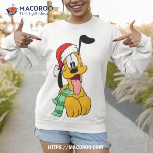 Pluto Disney Christmas Shirt 2 pluto disney christmas shirt sweatshirt 1