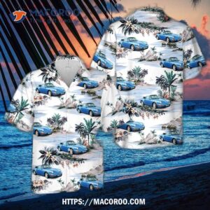 Porsche 964 Carrera 4 Cabriolet Hawaiian Shirt