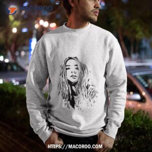 portrait of hayley kiyoko big shirt sweatshirt