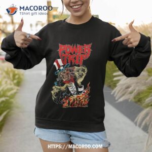 power trip hood t shirt sweatshirt