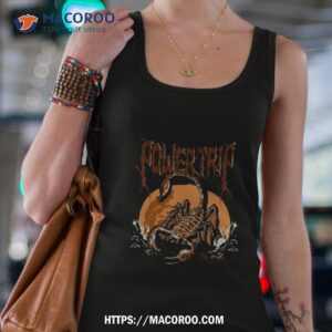 power trip scorpion 2023 shirt tank top 4