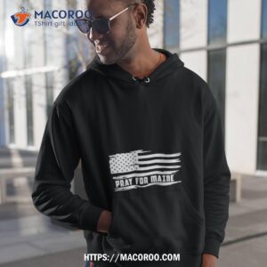 Pray For Maine Flag Shirt