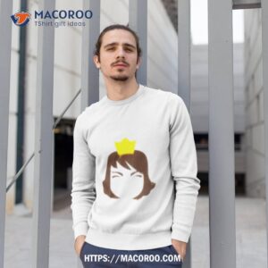 princess outline shirt sweatshirt 1