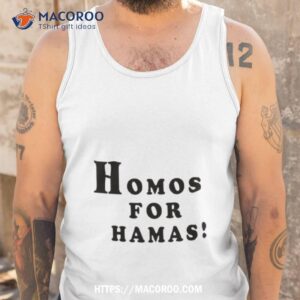 protesting in dallas texas homos for hamas shirt tank top
