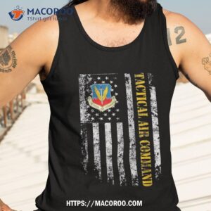 proud air force tactical command veteran vintage us flag shirt tank top 3