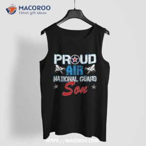 proud air national guard son force veterans day shirt tank top