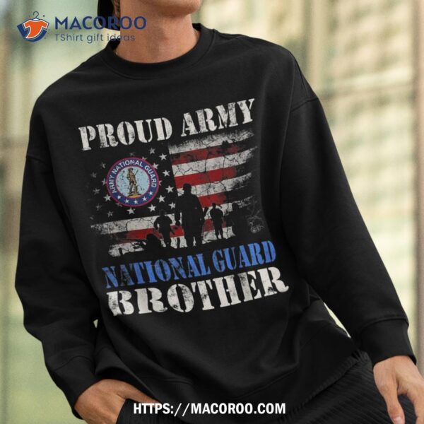 Proud Army National Guard Brother T Shirt Veterans Day Gift