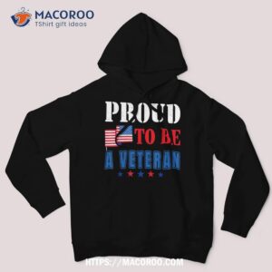 proud to be a veteran american veterans day kids shirt hoodie