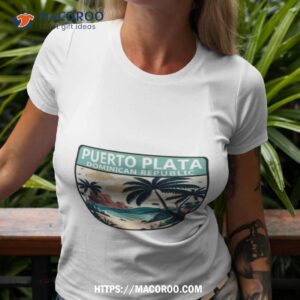 Puerto Plata Dominican Republic Retro Emblem Shirt