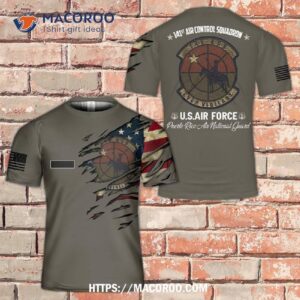 Puerto Rico Air National Guard 141st Control Squadron (acs) 3D T-Shirt