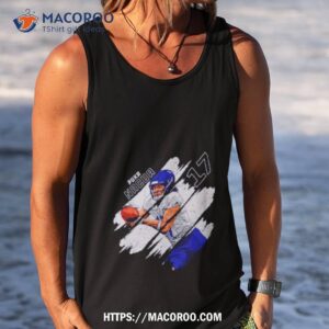 Puka Nacua Los Angeles R Stripes Football Shirt 3 puka nacua los angeles r stripes football shirt tank top