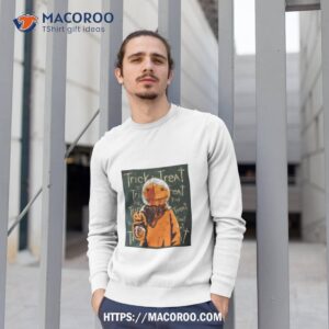 pumpkin and sam trick or treat halloween retro shirt sweatshirt 1