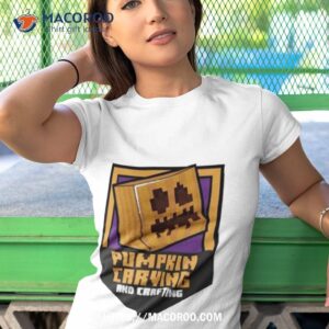 pumpkin carving and crafting shirt tshirt 1