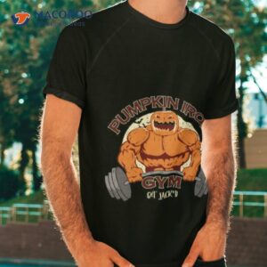 Pumpkin Iron Gym Shirt