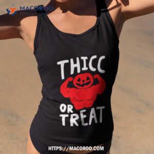 Pumpkin Thicc Or Treats Shirt