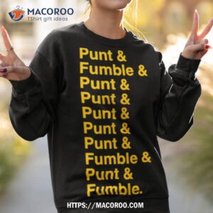 punt amp fumble shirt sweatshirt 2
