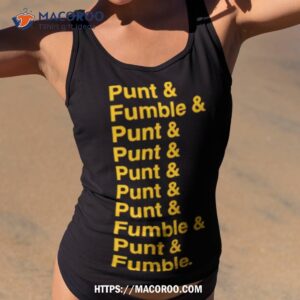 punt amp fumble shirt tank top 2