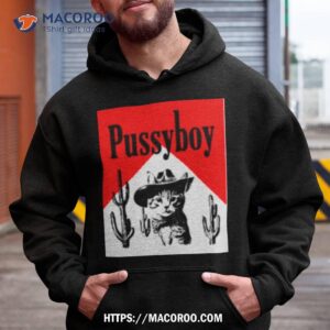Pussyboy Reds Cat Cowboy Cactus Shirt