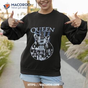 queen band music guitar t shirt sweatshirt 1