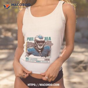 Quez Watkins Football Paper Poster Eagles Shirt 1 quez watkins football paper poster eagles shirt tank top 1