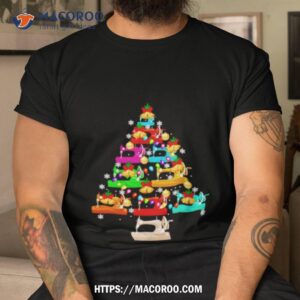 Quilt Sewing Lover Christmas Tree Shirt
