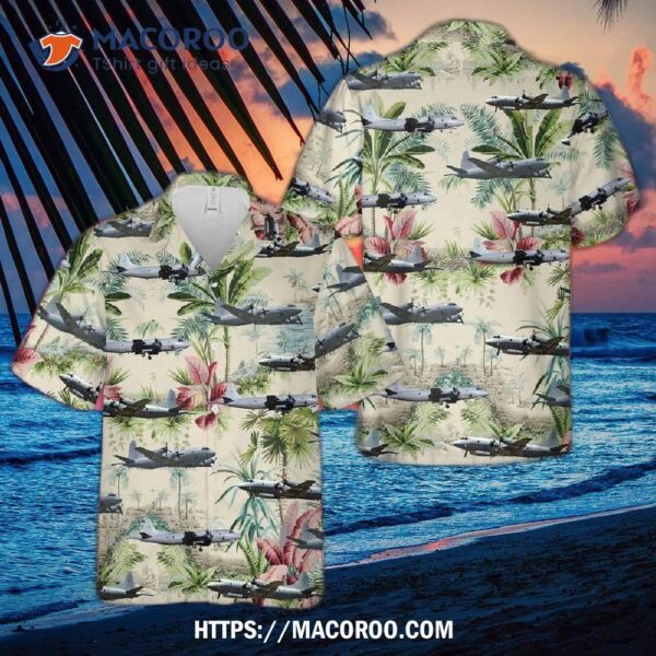 Raaf Lockheed Ap-3c Orion Hawaiian Shirt