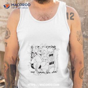 rabbit sk8 fast eat ass shirt tank top