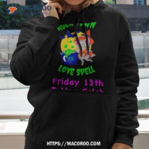 Raccoon Rock Town Love Spell Friday 13th Tattoo Collab Shirt