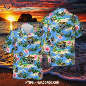 Ranger Tab With Wings Hawaiian Shirt