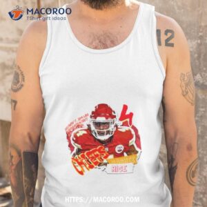 rashee rice football paper poster chiefs shirt tank top