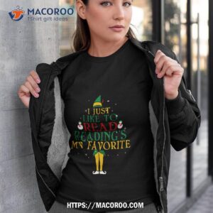 Reading I Just Like To Read Reading’s My Favorite Christmas Shirt