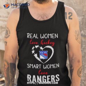 real women love hockey smart women love new york rangers 2023 shirt tank top