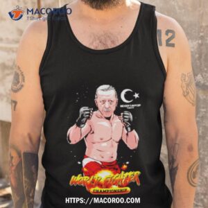 recep tayyip fighter from turkey championship shirt tank top