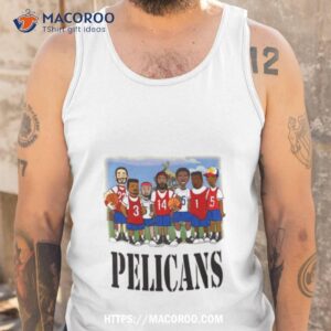 recess x pels pelicans shirt tank top