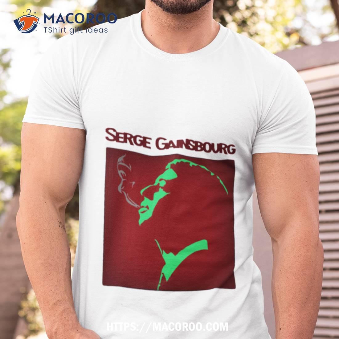 Red Art Serge Gainsbourg Shirt Red Art Serge Gainsbourg Shirt