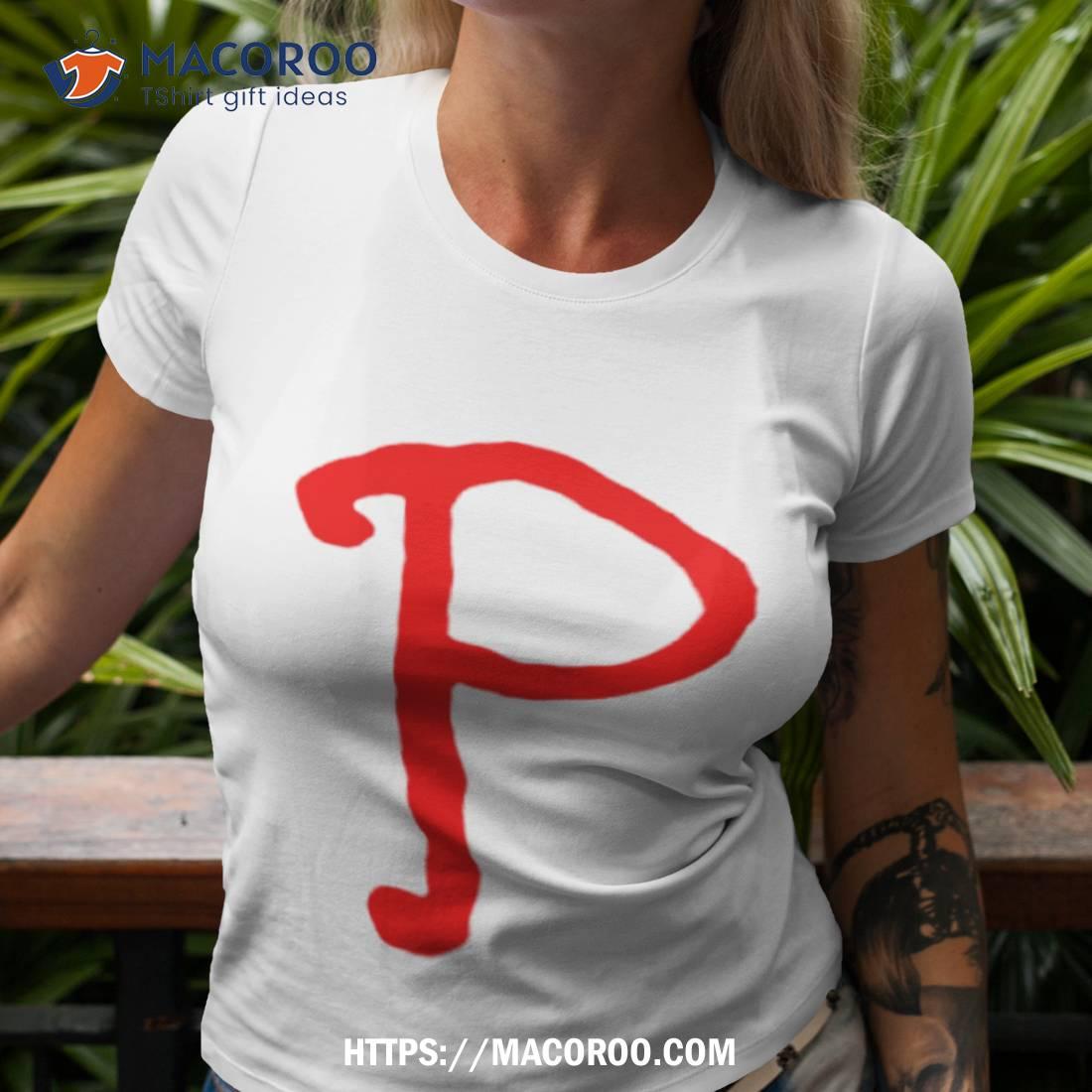 Red October Phillies P Logo Shirt