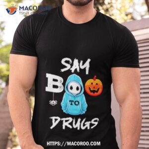 Red Ribbon Week Awareness Say Boo To Drugs Shirt