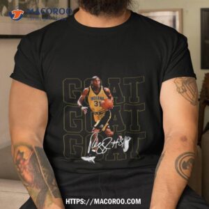 Reggie Miller Choke Sign Basketball Legend Shirt
