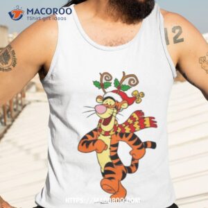 reindeer tigger winnie the pooh christmas shirt tank top 3