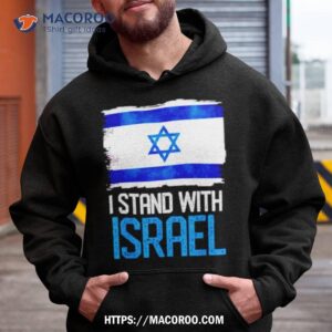 Retro Israel Flag I Stand With Israel Shirt