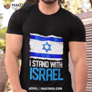 Retro Israel Flag I Stand With Israel Shirt