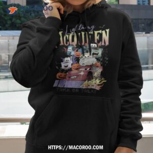 Retro Lightning Mcqueen Halloween Disneyland Christmas Shirt