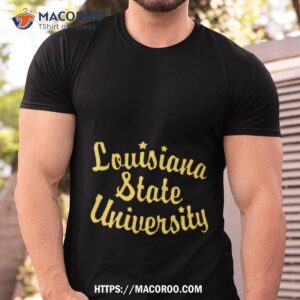 Retro Louisiana State University Script T Shirt