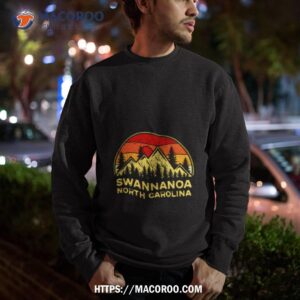 retro swannanoa north carolina souvenir nc mountains hiking shirt sweatshirt