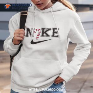 Rick And Morty The Candy Cane Christmas Nike Logo Shirt