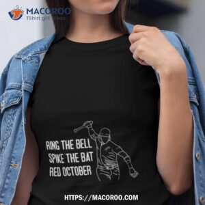 Ring The Bell Spike The Bat Red October T Shirt