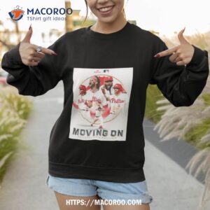 ring the bell the philadelphia phillies are headed back to the mlb nlds 2023 postseason red october t shirt sweatshirt 1