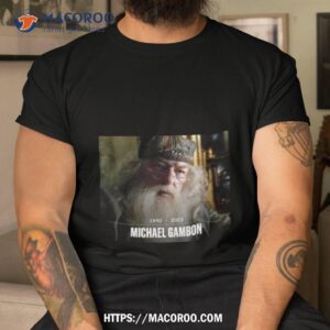 Rip Dumbledore Michael Gambon 1940 2023 T Shirt